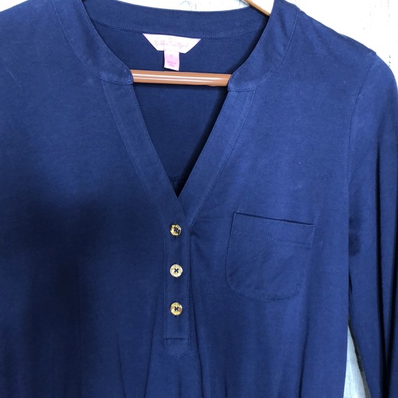 Lilly Pulitzer Beckett shirt dress EUC - Picture 5 of 6